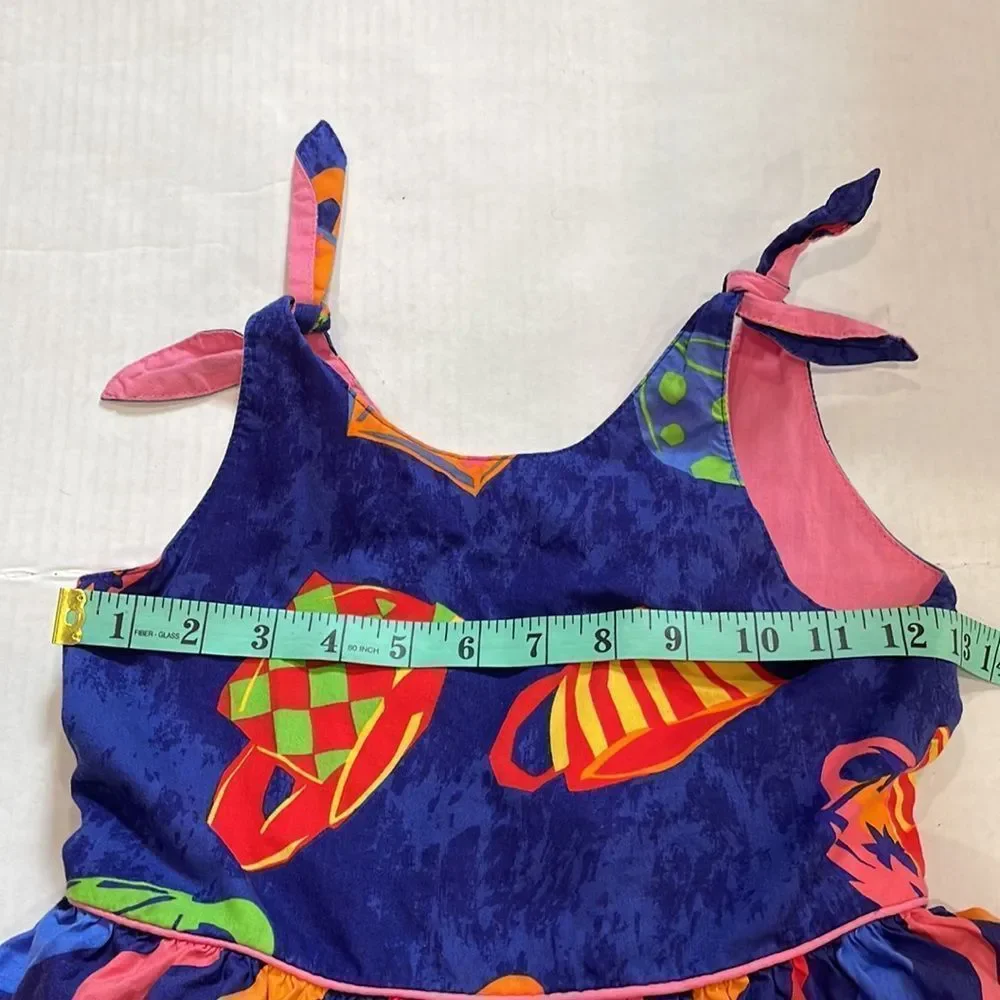 **Host‎ Pick** Rococo Girls Sun Dress Tiered Colorful Sz 6